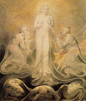 Christ transfigured, Wm Blake