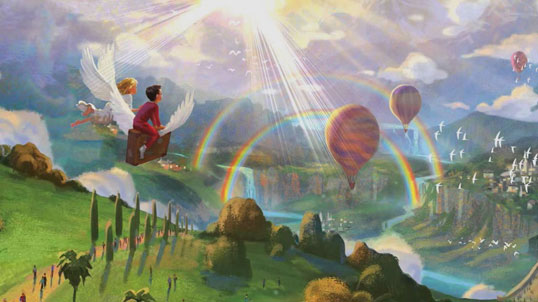 traveling in heaven