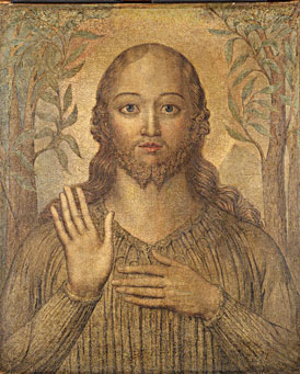 Jesus blessing