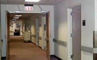 an empty hospital