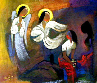 angels at Easter
