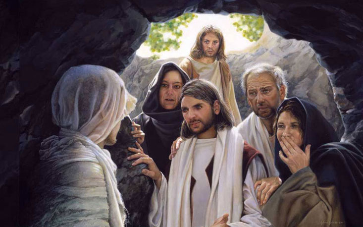 Lazarus and the welcome committee
