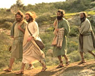 Jesus and the disciples