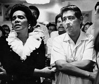 Coretta and Cesar