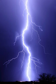 lightning strike