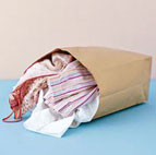 bag of clothes