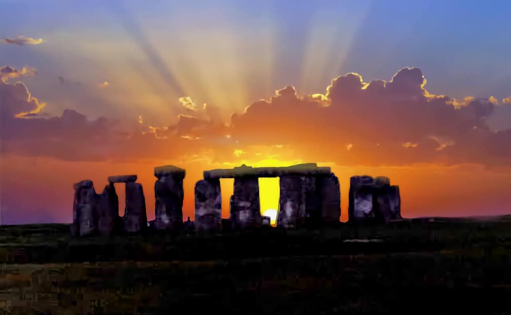 Stonehenge at Winter Solstice