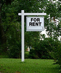 For Rent sign