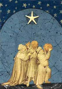following the star
