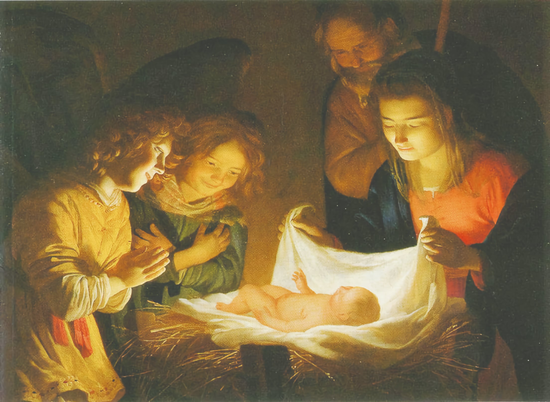 in the stable